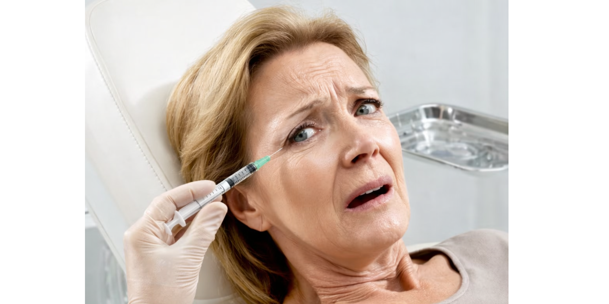 Before and after results using Eye Patches for dark circles and fine lines